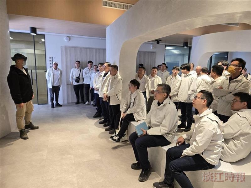 用AI預防犯罪 李完翰為淡水分局量身訂做講座