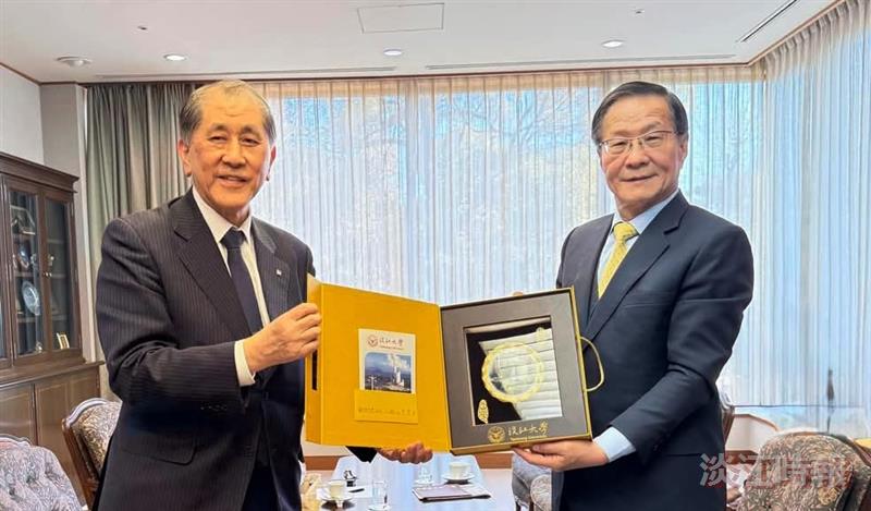 葛校長率團訪日 與4姊妹校深化交流