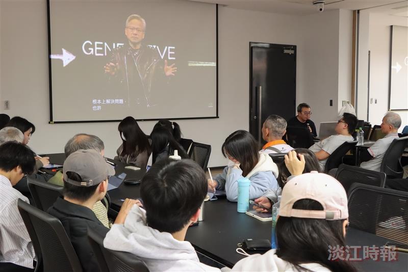 工學院與AI創智學院受Nvidia邀請主辦 2025 Nvidia GTC 派對