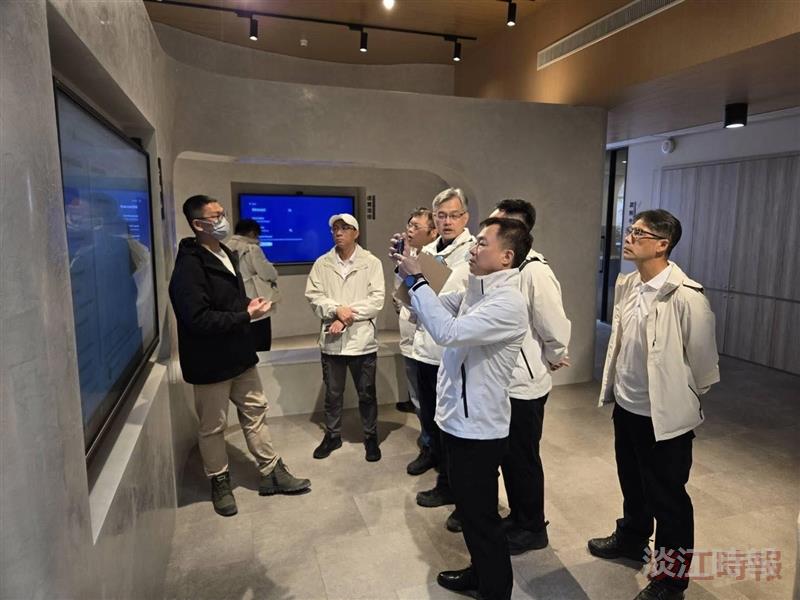 用AI預防犯罪 李完翰為淡水分局量身訂做講座