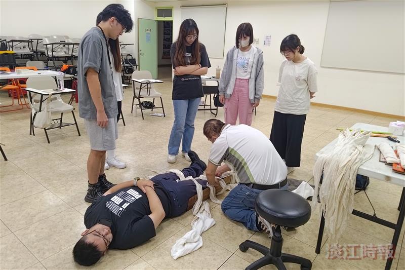 課外組舉辦「急救訓練－急救員考照」