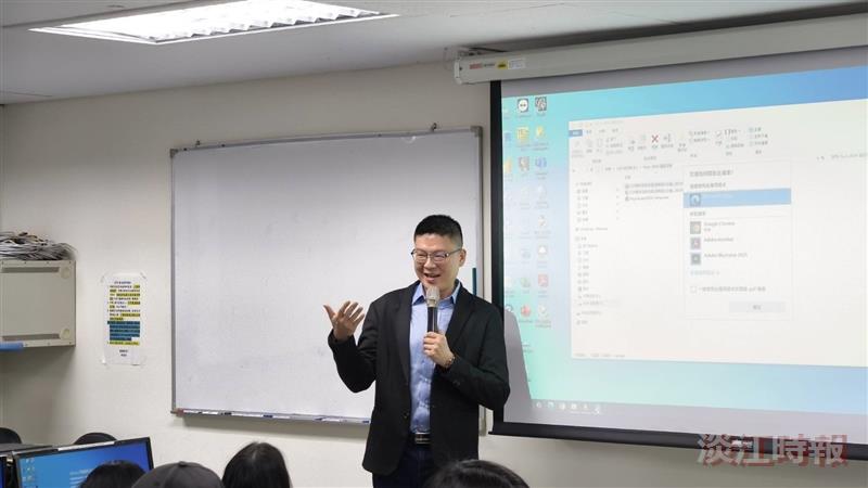 林朕陞開設高含金量AI課程 助九成學生取得證照