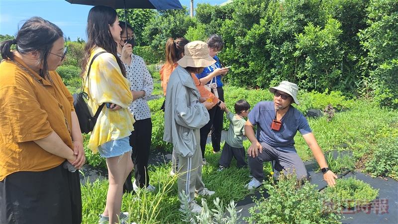 USR淡水好生活「在地職人帶路的香草園體驗」