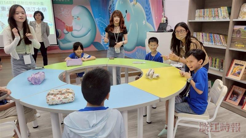 AI教學融入師資培育翻轉偏鄉英語學習  大小數位學伴相見歡