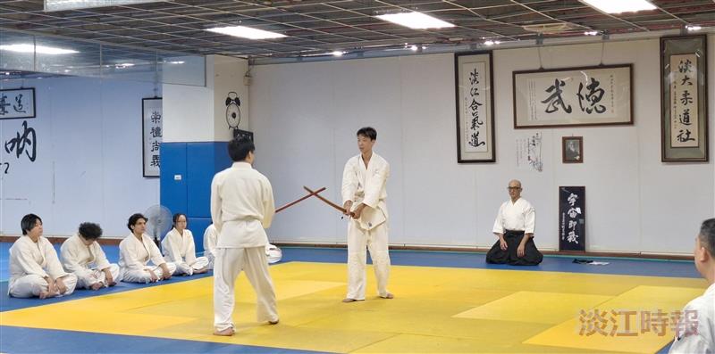 《合氣道社金谷師範研習》
