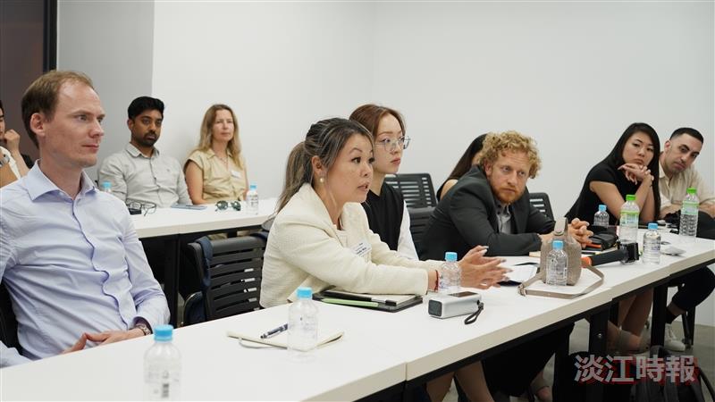 Students from the Haas School of Business at UC Berkeley engaged in discussions with the speakers.