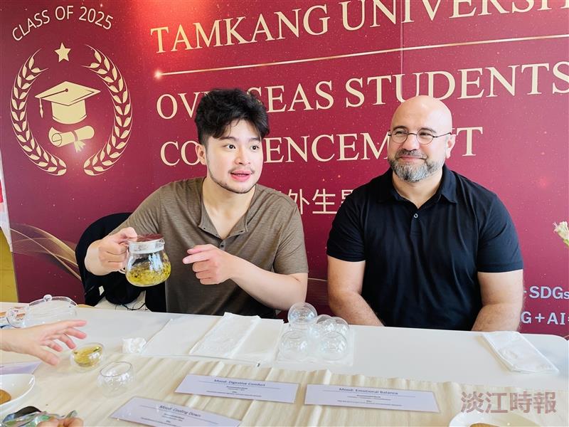 以好客心意佐茶 EMI課程《茶與觀光》擺茶席驗收成果
