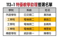 113-1特優教學助理