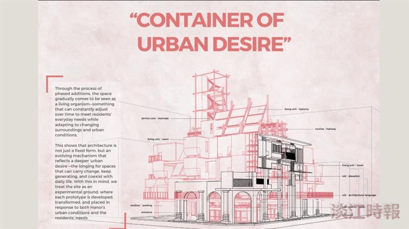 建築系 2025 河內國際工作營展出跨國設計成果