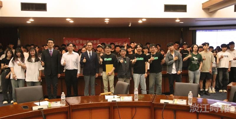 資管系與百林商智課程合作簽約儀式