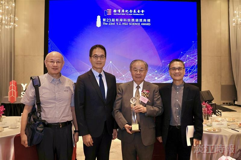 推動傳統人文數位轉型 張炳煌獲有庠科技傑出教授獎