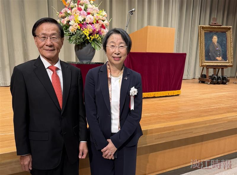 日本姐妹校津田塾大學125週年校慶 葛校長親往慶賀