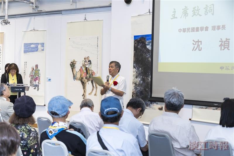 中華民國畫學會2025年會員聯展開幕式暨第45屆金爵獎頒獎典禮