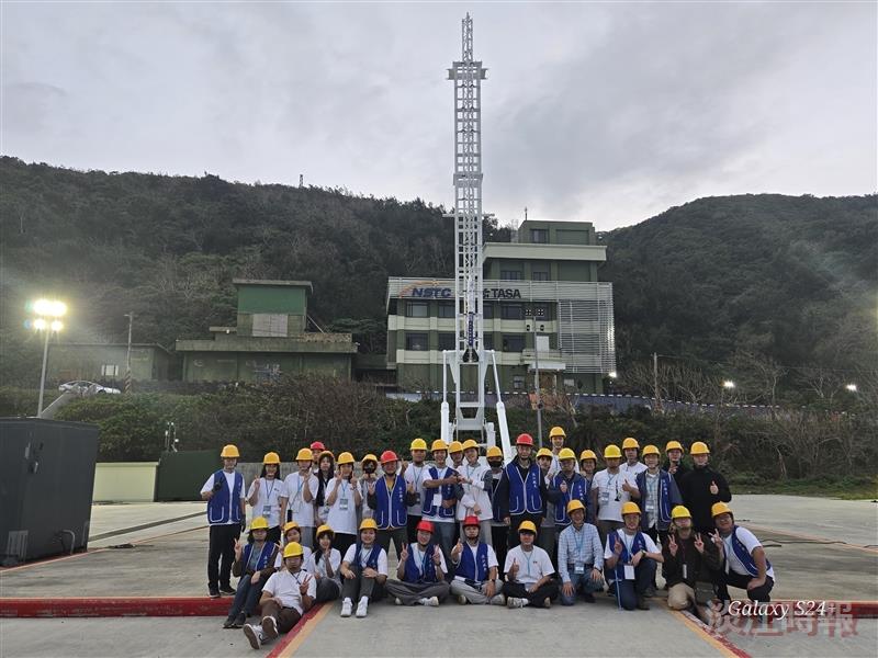 航太系成功發射第4支科研探空火箭