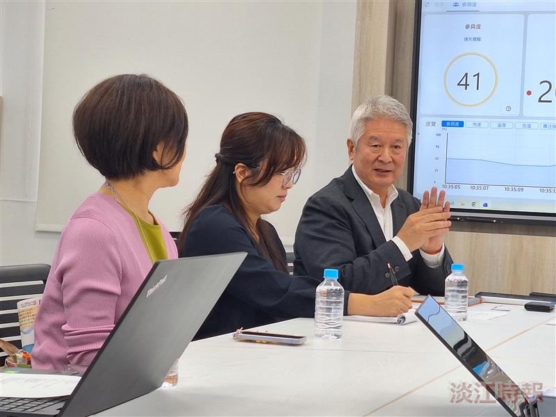 Naoki Kumamoto spoke at the forum, emphasizing the importance of Taiwan–Japan collaboration in AI and innovative education, as well as his expectations for its practical implementation.