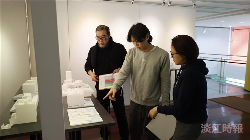 勒‧柯比意來淡江 (朝向)建代建築‧當代策展實驗室