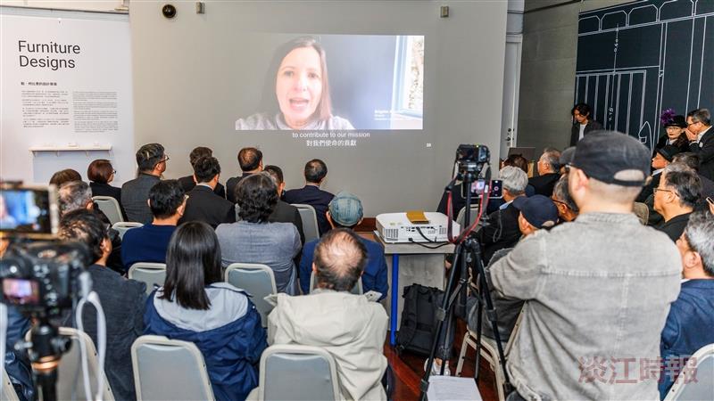 Brigitte Bouvier, President of the Le Corbusier Foundation, recorded a video message to congratulate the event on its successful opening.
