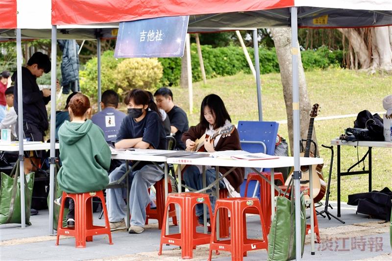 社團開學週擺攤宣傳