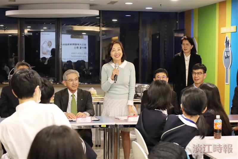 Vice President for International Affairs Hsiao-Chuan Chen delivered a speech.