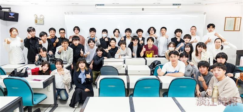 北九州工業高等專門學校造訪日文系進行交流