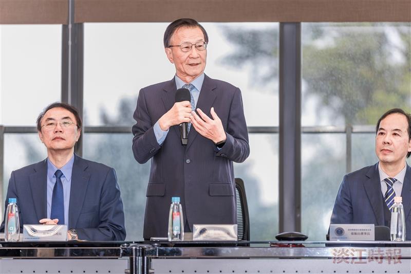 President Huan-Chao Keh delivered a speech.