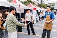 大傳系第40屆畢業展覽擺攤