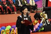 淡江大學用智慧與永續鋪墊畢業路 簡川勝、莊子華勉學弟妹用未來的自己創造
