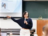 貝里斯駐臺大使梅根演講 拓展淡江外交系學子國際視野