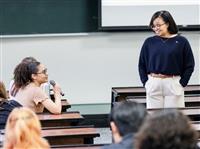 貝里斯駐臺大使梅根演講 拓展淡江外交系學子國際視野