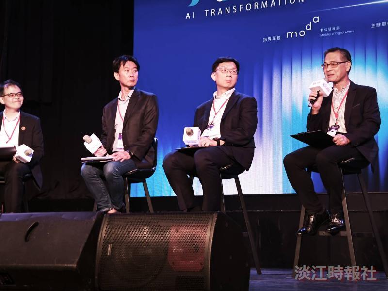遠見「AI數位轉型圈」啟動大會  李宗翰參與對談提供「淡江經驗」