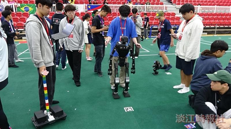 淡江機器人團隊FIRA全能賽雙登頂