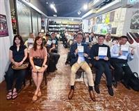 戰略所李大中現身翁履中新書發表會　共同解析川普2.0下的國際局勢