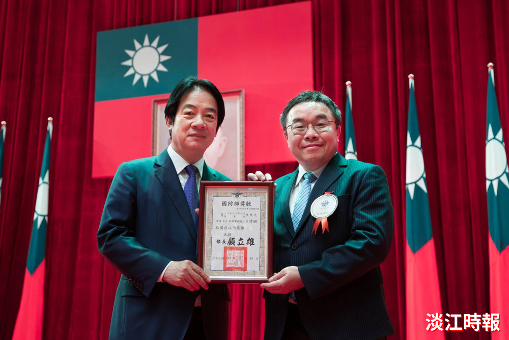 走遍全臺傳遞感謝 卓聖光二度獲頒敬軍模範 