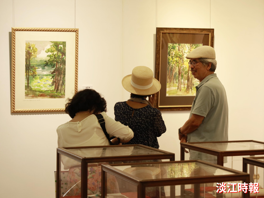 奔彩‧遊象-台灣星期日畫家協會70週年聯展 開幕式