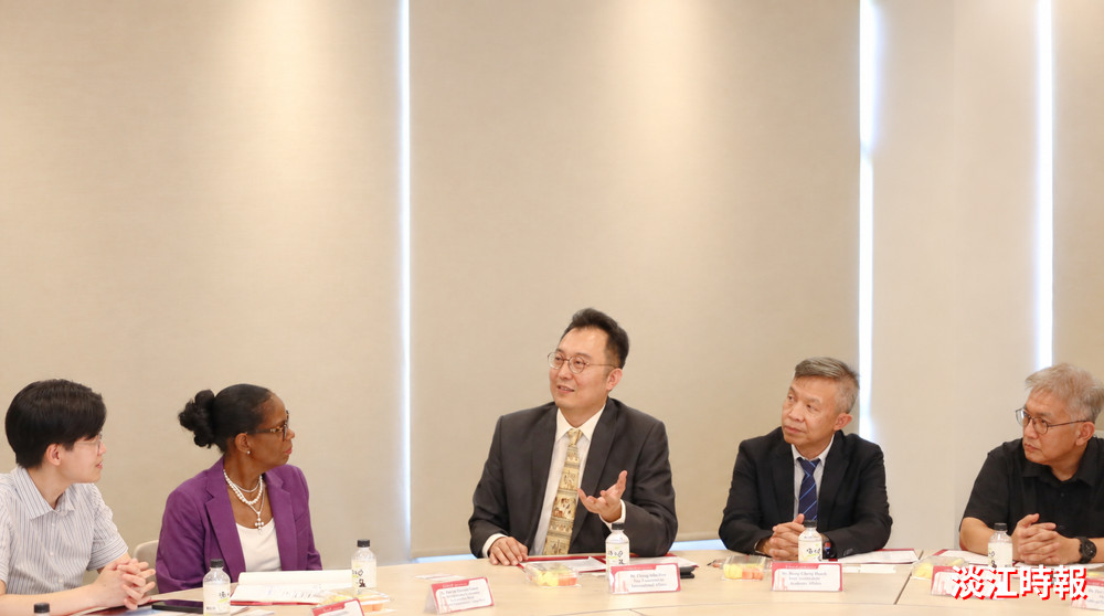 淡江大學接待加州州大長堤分校