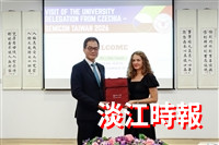 捷克半導體研究訪問團來訪淡江