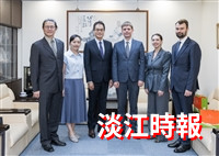 莫北協代表訪淡江 提議推動俄國文化交流活動　設立普希金雕像
