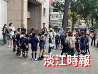 活力童軍在淡江校園