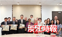 淡江大學接待加州州大長堤分校