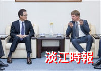 莫北協代表訪淡江 提議推動俄國文化交流活動　設立普希金雕像