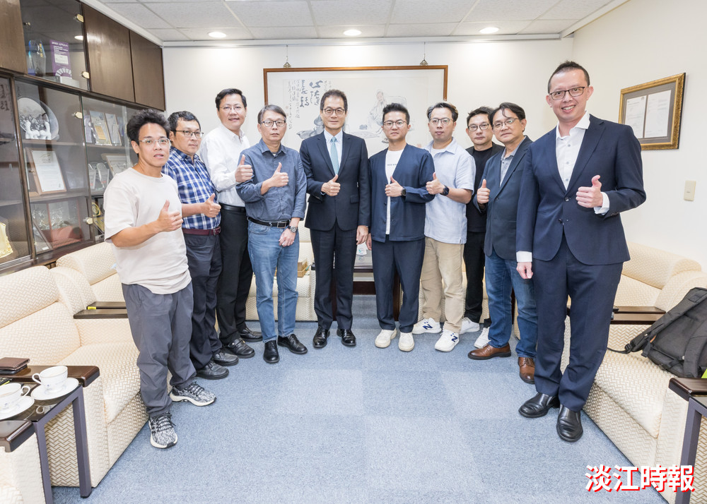 淡江大學攜手校友企業菜霸子 布局無人機「商用與公益」新視野