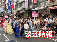 歷史學系參加淡水藝術嘉年會