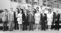 ▲ 訪 問 團 全 團 合 影 。 （ 行 政 副 校 長 室 提 供 ）