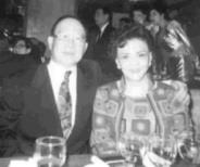 創辦人伉儷留影。其夫人為本校董事長張姜文錙女士。攝影�馮文星