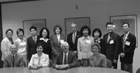 ▲參訪曾獲2001年美國Malcolm Baldrige國家品質獎的Univer-sity of Wisconsin-Stout，受到校長Dr. Sorensen的熱烈接待與歡迎。