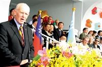 4.澳洲克廷科技大學校長Prof. Lance Twomey於慶祝大會上致詞。