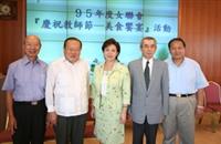 女教聯會敬師　五任校長到齊