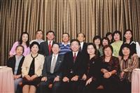 海外校友回國參加56週年校慶合影。