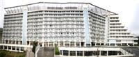 蘭陽校園綠建築主體，其外型像一艘大船，具有鵬程萬里的意義，以不破壞山坡地的面貌為原則，打造符合環境保育與省能節源的綠建築典範。（涂嘉翔攝）