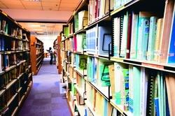 王宇平留戀不捨的圖書館。（圖�黃士航）
